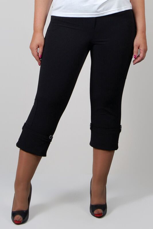 капри темный. капри женские летние для полных. бриджи черные женские. капри темный. Bonprix легинсы стрейч (2 шт.