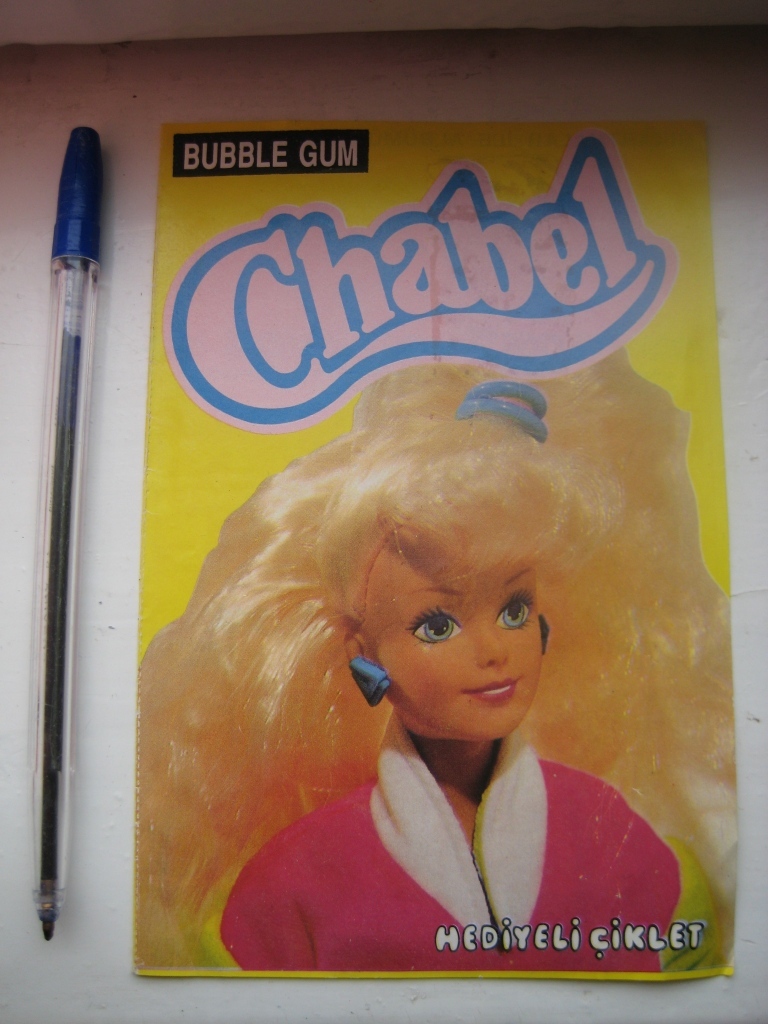 Bubble gum barbie