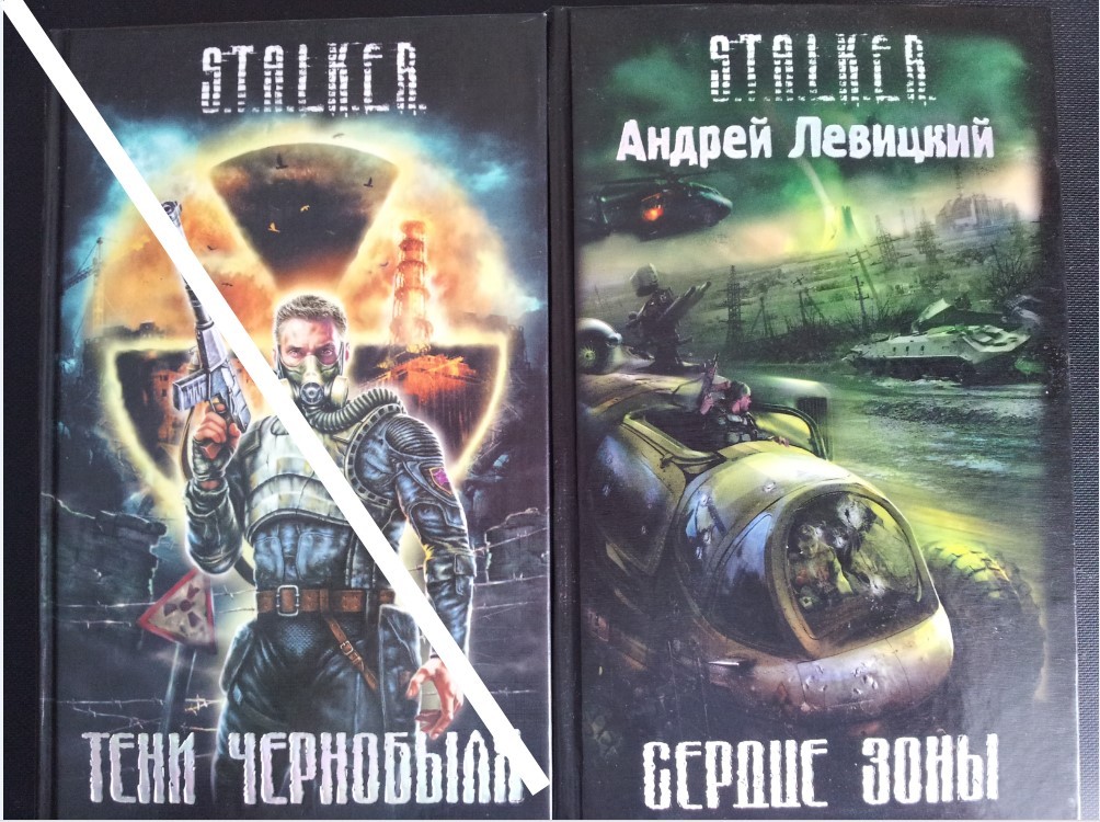 Части книги сталкер