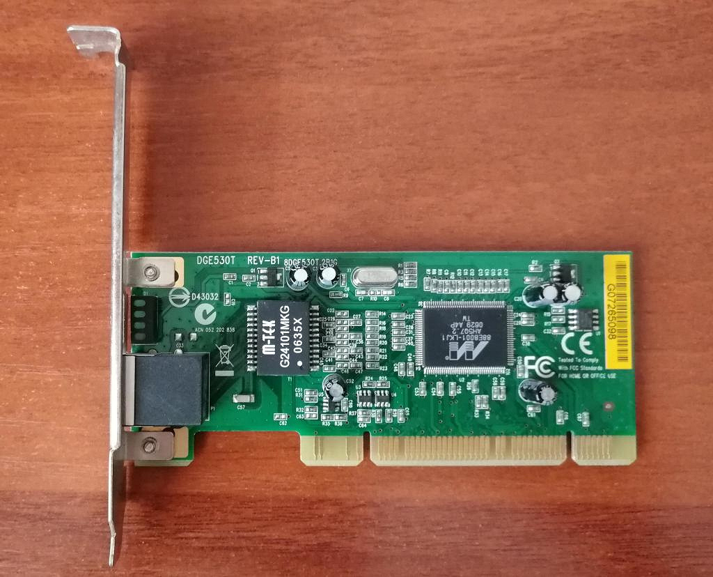 Сетевая карта d link dge 530t