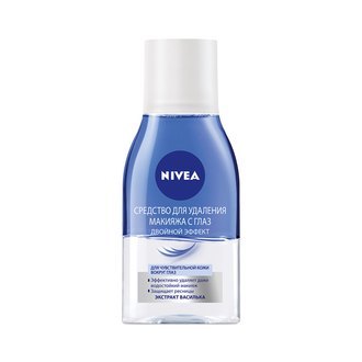 NIVEA Средство для удаления макияжа с глаз «Двойной Эффект» в дар ...