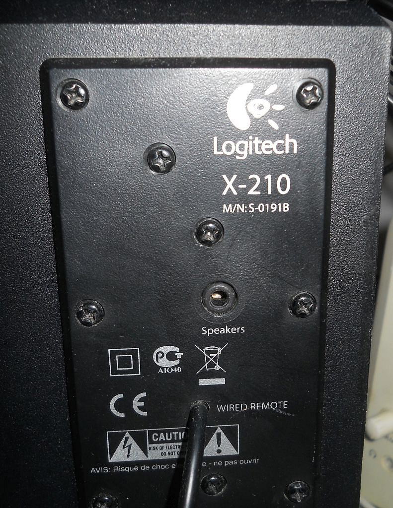 Logitech x 210 схема