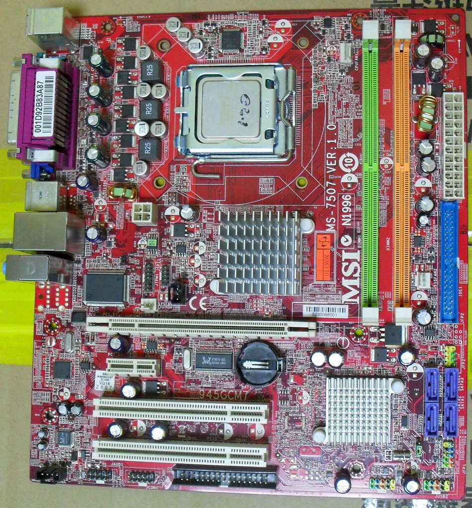 Ms msi драйвер. MSI MS-7507. Материнка MS-7b89. Материнская плата MSI MS-7507 ver 1.0. Материнская плата MSI 945gm4.