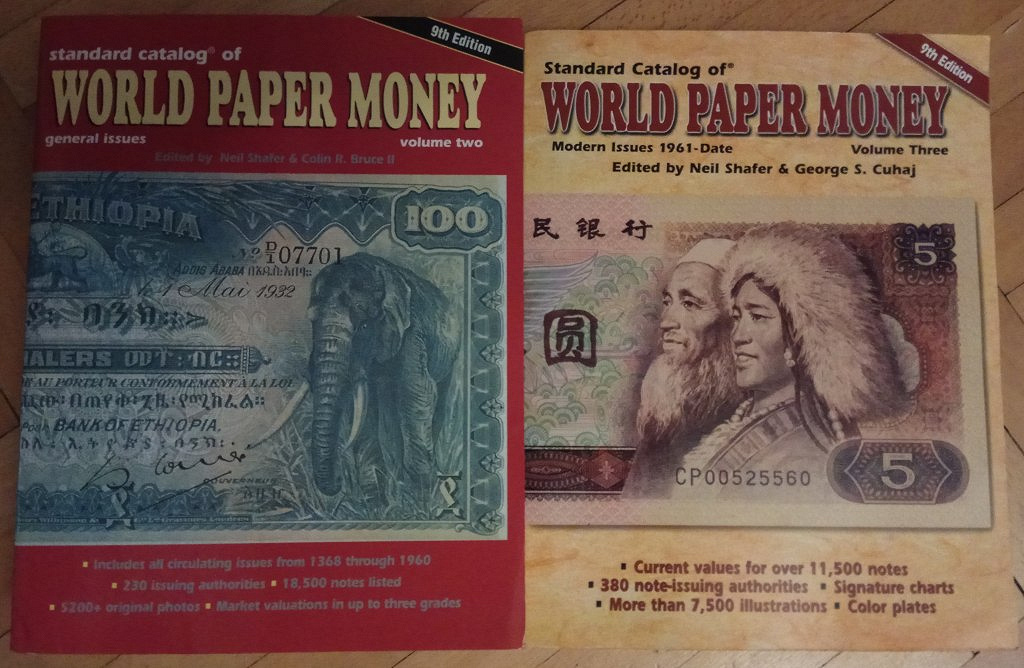 Нумизмат купюры. World paper money каталог. Standard catalog of World paper money, General Issues, 1368-1960. World paper money книга.