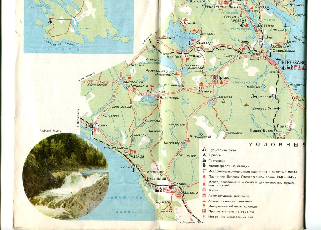 Карта карельского перешейка подробная с лесными дорогами и деревнями
