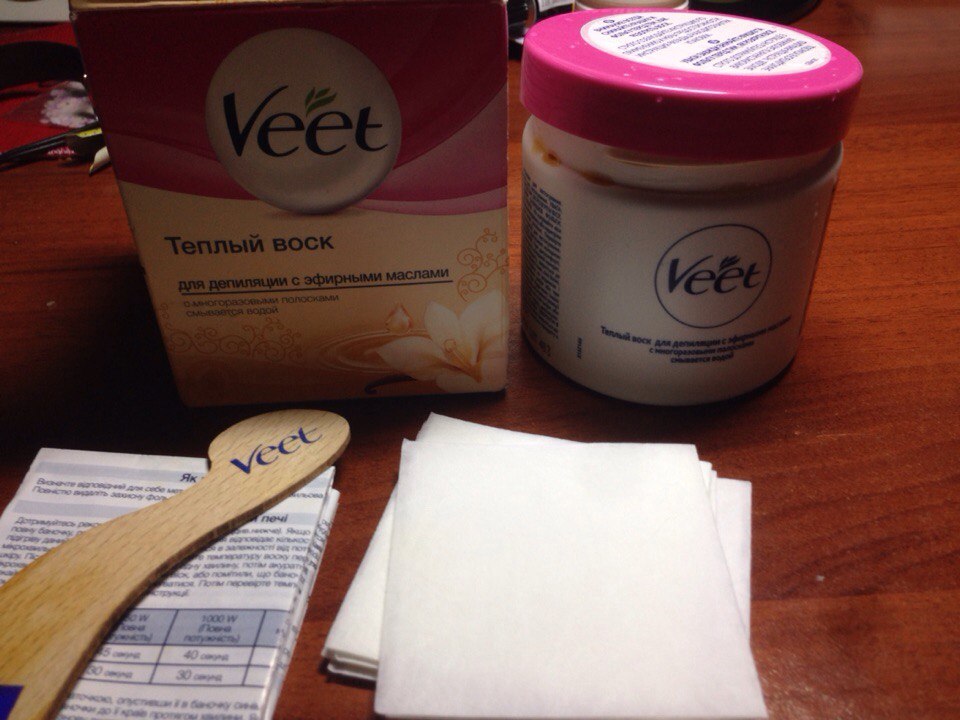 Срок годности воска для депиляции veet