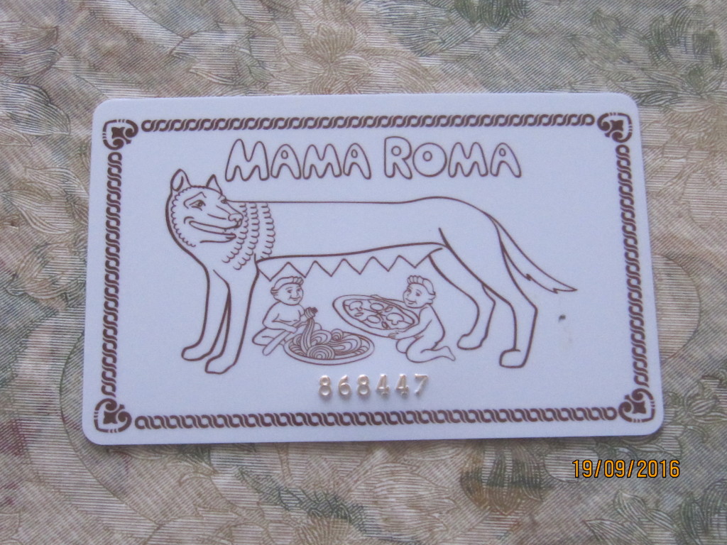 Mama roma карта