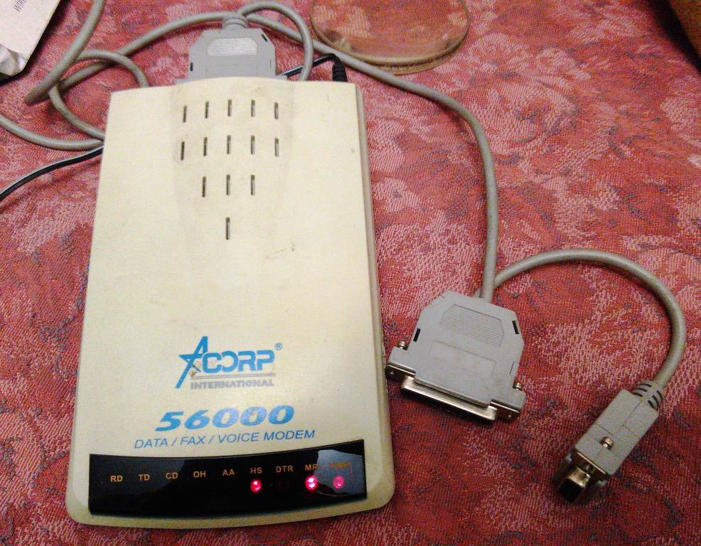 Старый интернет через телефон. Модем Acorp 56k. Модем Акорп 56000. Dial up модем Acorp. Модем Acorp Sprinter 56k vi.