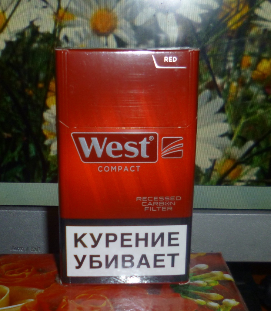 Сигареты компакт красные