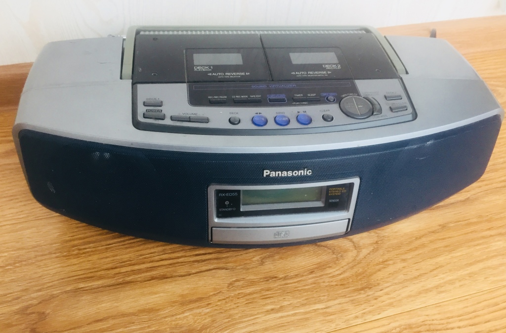 муз. проигрыватель Panasonic работающий в дар (Москва). Дарудар
