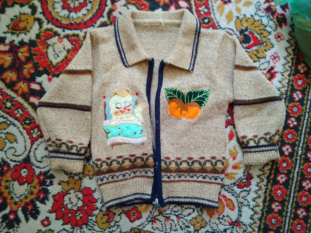 кофта шерстяная детская