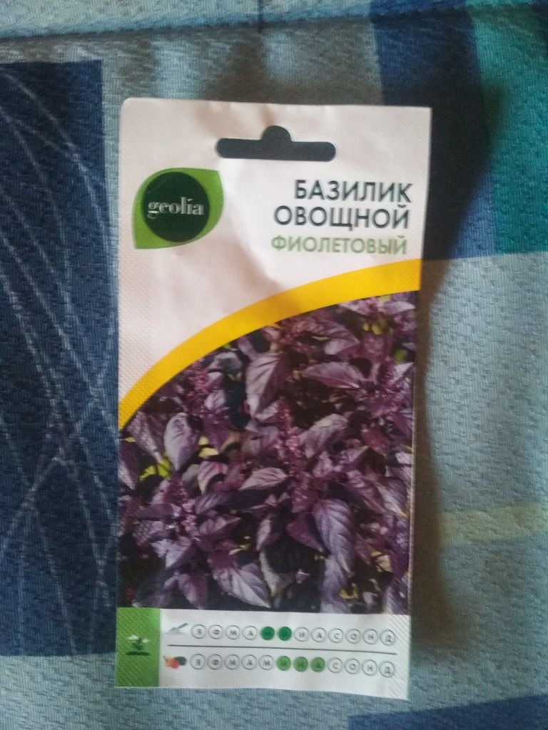 Купить Семена Базилика Фиолетового