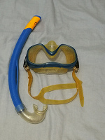 Отдается в дар маска для подводного плаванья