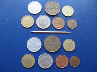 Отдается в дар Наборы европейских монет