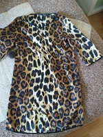 Отдается в дар Платье леопард 44-46 размер