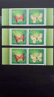 Отдается в дар Бабочки. марки Казахстана.