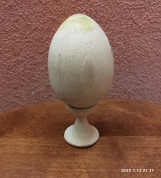 Отдается в дар Деревянная фигура в виде яйца