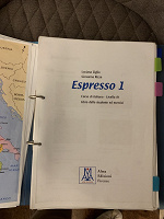 Отдается в дар Учебники по итальянскому языку Espresso 1, 2