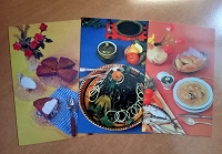 Отдается в дар открытки с рецептами блюд (1985-1986г.г.)