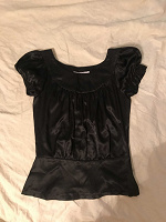 Отдается в дар Черная блуза Zara 42-44 р-р