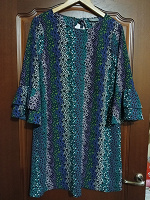 Отдается в дар Легкое летнее платье в стиле Бохо, размер 44-46.