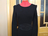 Отдается в дар Новое черное трикотажное платье Love Republic