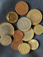 Отдается в дар Монетки Турции и ЕС