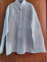 Отдается в дар Рубашка нарядная для мальчика 132-134