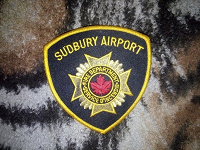 Отдается в дар Sudbury Airport шеврон новый