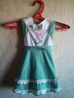 Отдается в дар Нарядное летнее платье на маленькую девочку 1.5-2 лет.