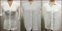 Отдается в дар Блузы кофточки рубашка белого цвета, р-ры 42, 46-50, 48-50