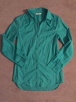Отдается в дар Рубашка-туника в зеленая, р-р: XS