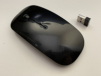 Отдается в дар Компьютерная мышь, черная, беспроводная