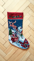 Отдается в дар Рождественский носок для подарков