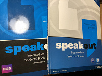 Отдается в дар Speakout workbook + students' book intermediate