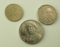 Отдается в дар Портретные монетки