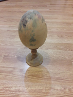 Отдается в дар Яйцо деревянное для декорирования