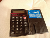 Отдается в дар калькулятор Casio
