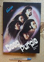 Отдается в дар Книга Deep Purple — переводы песен, ноты