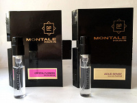 Пробники парфюмированной воды Montale
