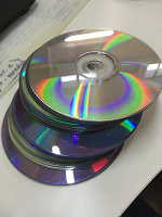 Отдается в дар CD-диски б/у