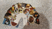 Отдается в дар Набор открыток «Блюда Киргизской кухни»
