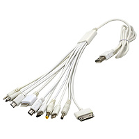 Отдается в дар 10 в 1 USB многофункциональный USB-кабель
