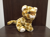 Отдается в дар Меховая игрушка «Леопард»
