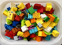 Отдается в дар Конструктор аналог LEGO Duplo