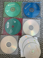 Отдается в дар DVD/CD диски