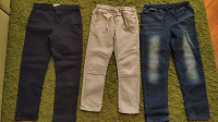 Отдается в дар Модные брюки-джинсы для мальчика на 6-9 лет.