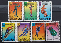 Отдается в дар Зимние олимпийские игры, Лейк-Плэсид — 1980. Марки Монголии.