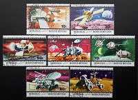Отдается в дар Космонавтика. Почтовые марки Монголии. 1979.