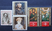 Отдается в дар Православное искусство на марках Болгарии.